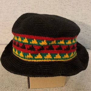 Rasta style Hemp Bucket Hat